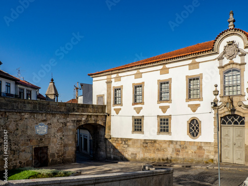 "Porta dos Cavaleiros" one of the gates of the ancient wall of Viseu.