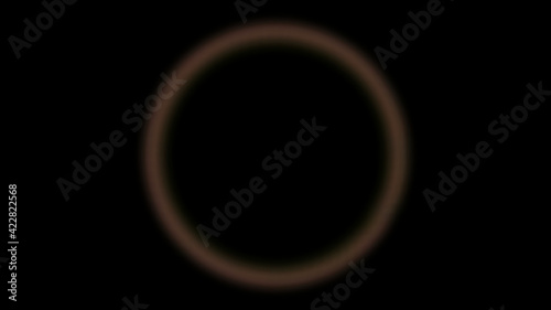 Dazzling spinning circles illustration background .defocused perspective , fit for your background project.
