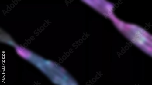 Rolling dot snake lights background illustration . blurry view , fix with your project element.