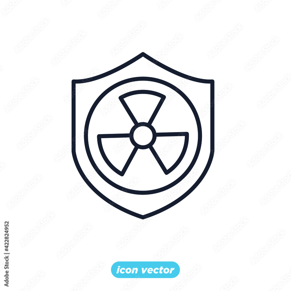 risk contruction insurance icon. poison insurance symbol template for graphic and web design collection logo vector illustration