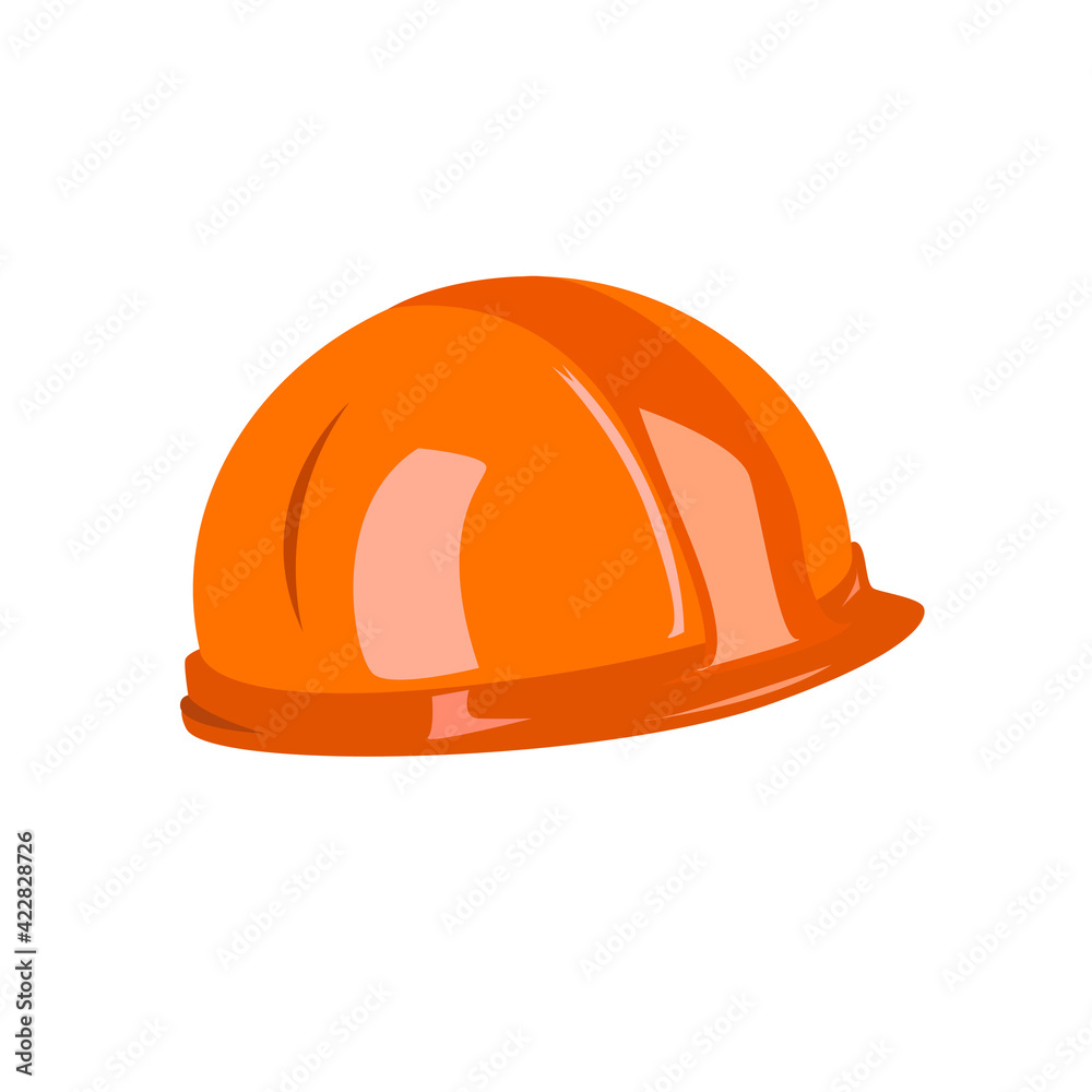 Helmet to protect the head during construction work Helmet to protect the head during construction work