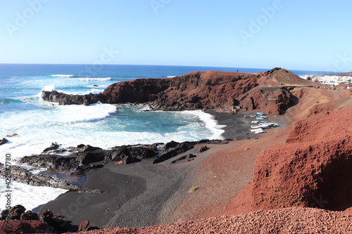 Port El Golfo Lanzarote Canaries Espagne 