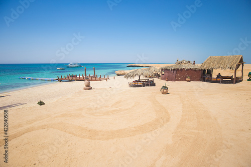 Paradise island in the Red Sea. Egypt