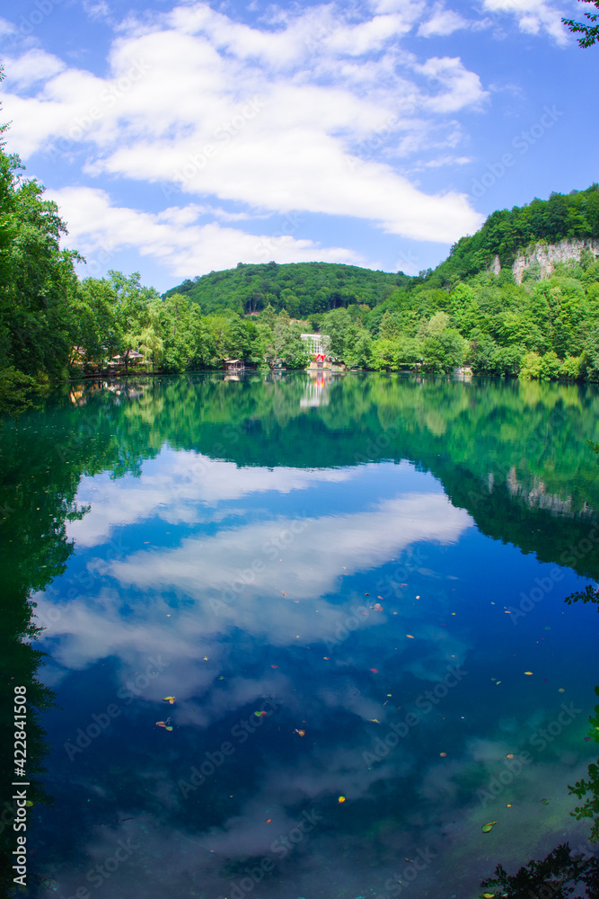 Blue lake Chirik-Kel in the Kabardino-Balkar Republic Blue lake Chirik-Kel in the Kabardino-Balkar Republic