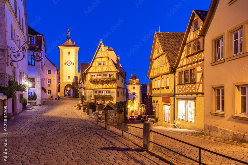 Obraz premium old town street