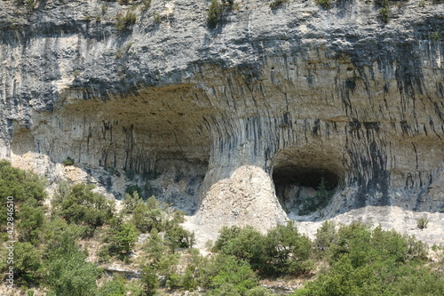 Felsen am Gorges du Toulourenc photo