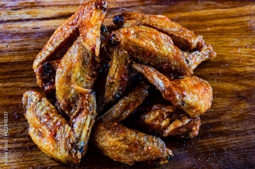 Roasted chicken wings