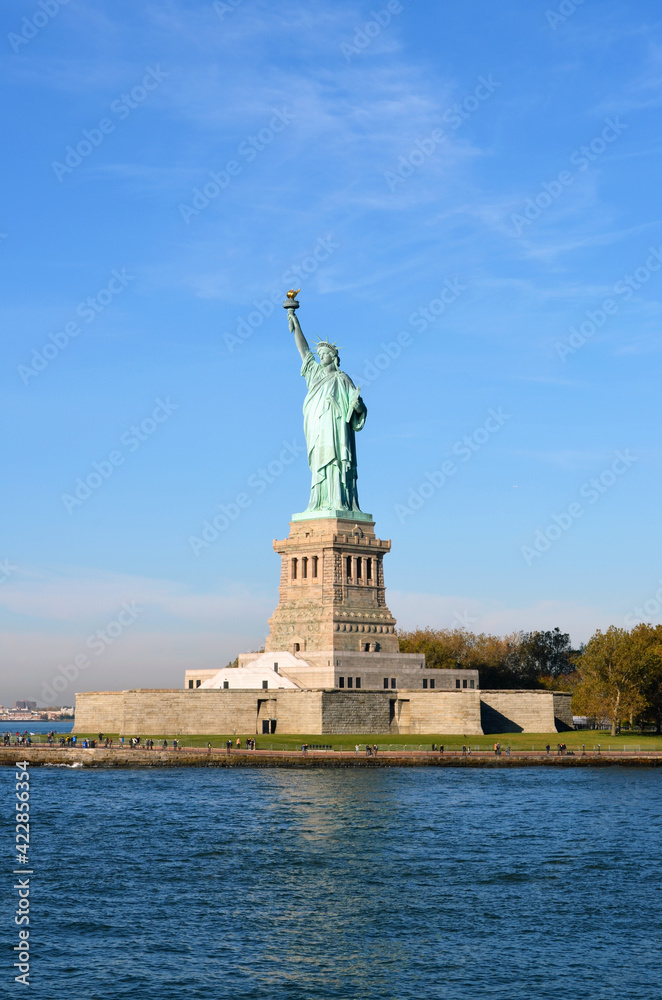 New York, Statue Liberté entière