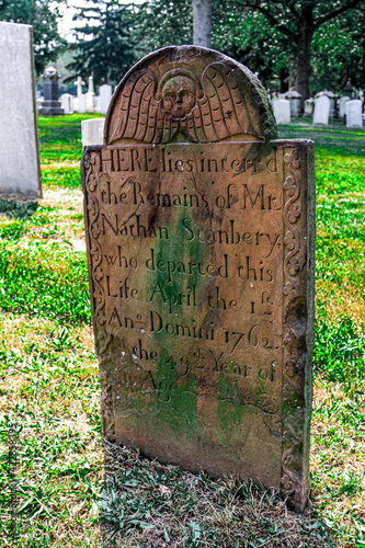 Old headstone 