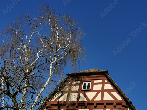 Mittelalterliches Fachwerkhaus  © Yven Dienst