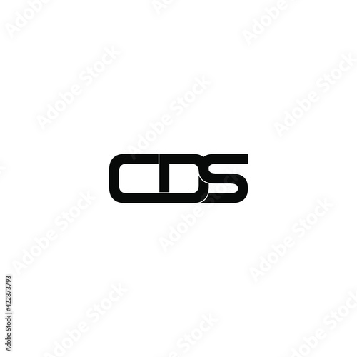 Free Download cds letter original monogram logo design - GFXLoad