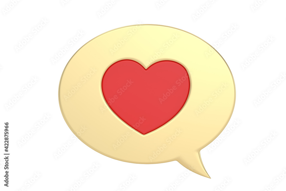 I love you heart Isolated On White Background, 3D rendering. 3D illustration. I love you heart Isolated On White Background, 3D rendering. 3D illustration.