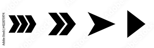 Arrow icon set. Arrow symbol. Arrow sign for your web design