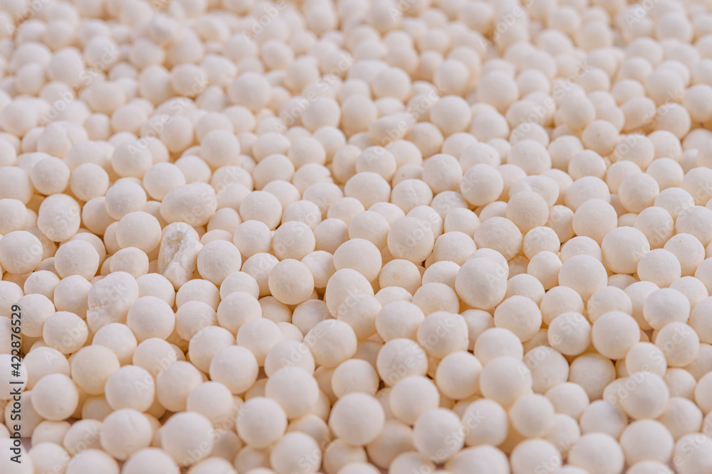 Full picture of sago or sabudana. Selective focus. Full picture of sago or sabudana. Selective focus.