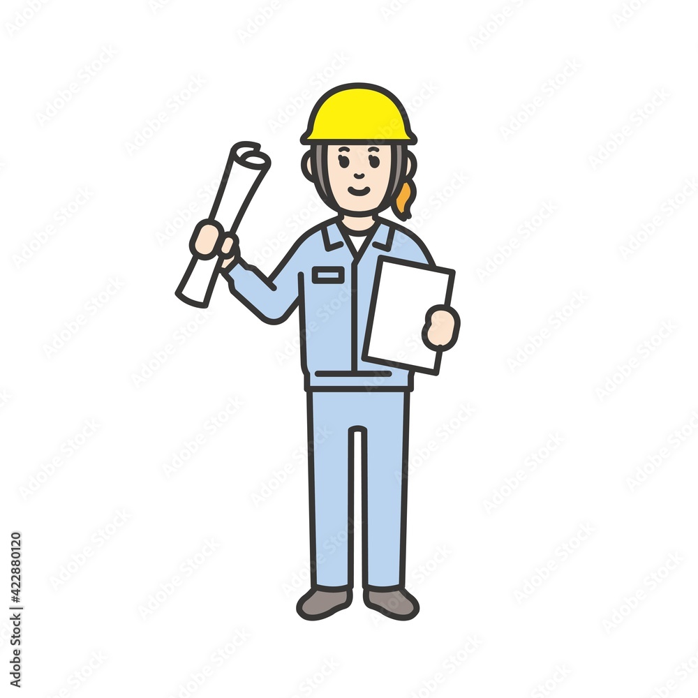 工事現場で作業をしている人たち
