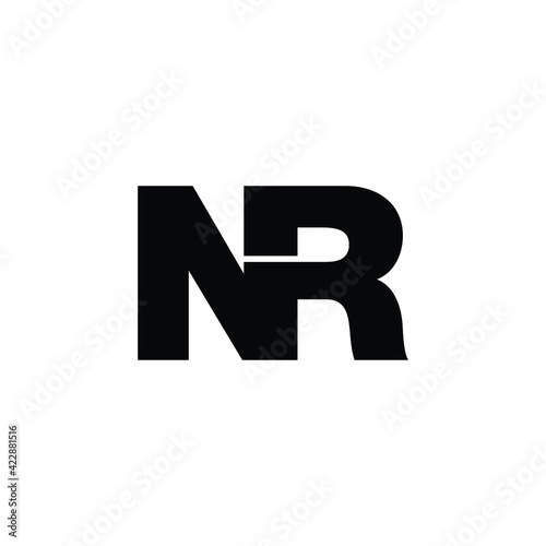 Free Download Letter NR simple logo design vector - GFXLoad