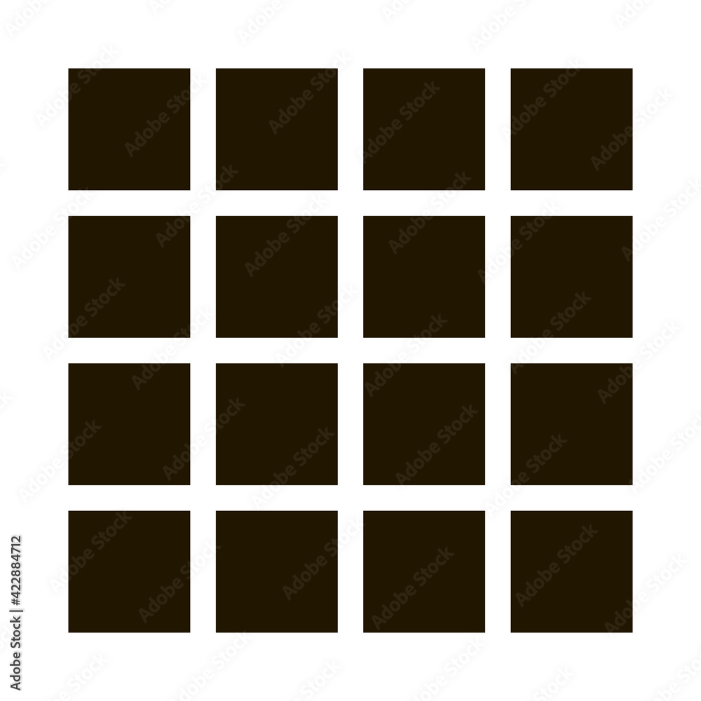 symmetrical tile surface icon Vector Glyph Illustration symmetrical tile surface icon Vector Glyph Illustration