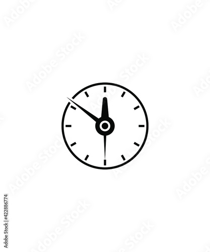 time icon,vector best flat icon.