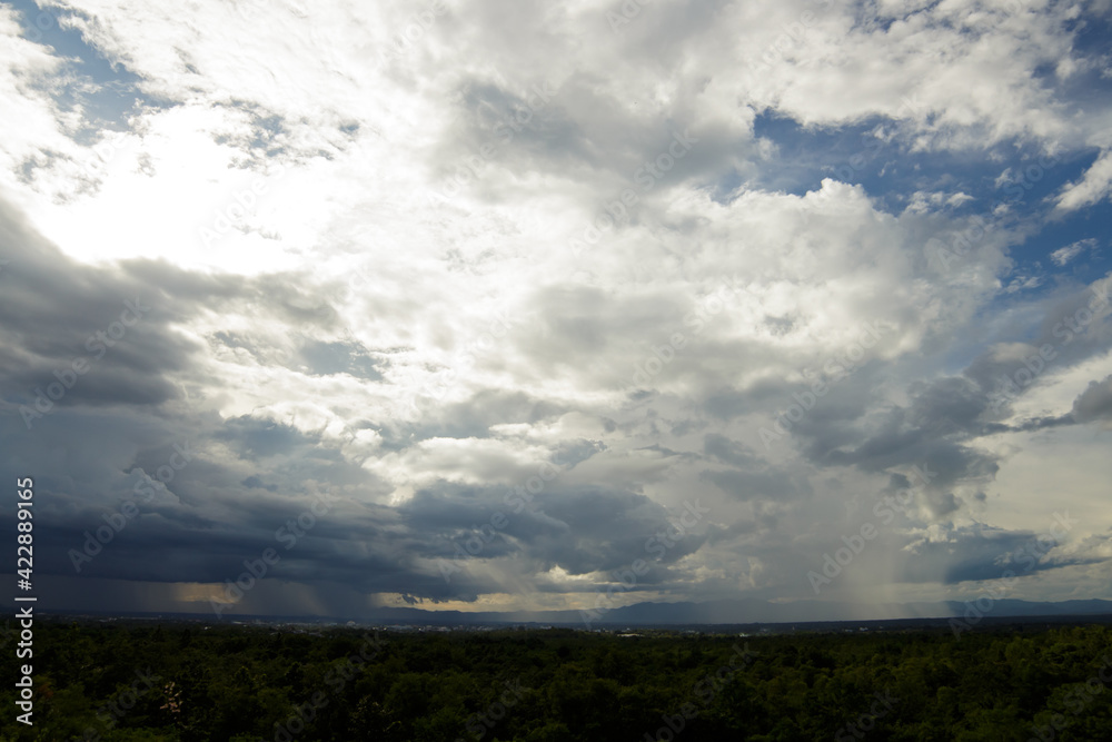 Storm clouds with the rain. Nature Environment Dark huge cloud sky black stormy cloud Storm clouds with the rain. Nature Environment Dark huge cloud sky black stormy cloud