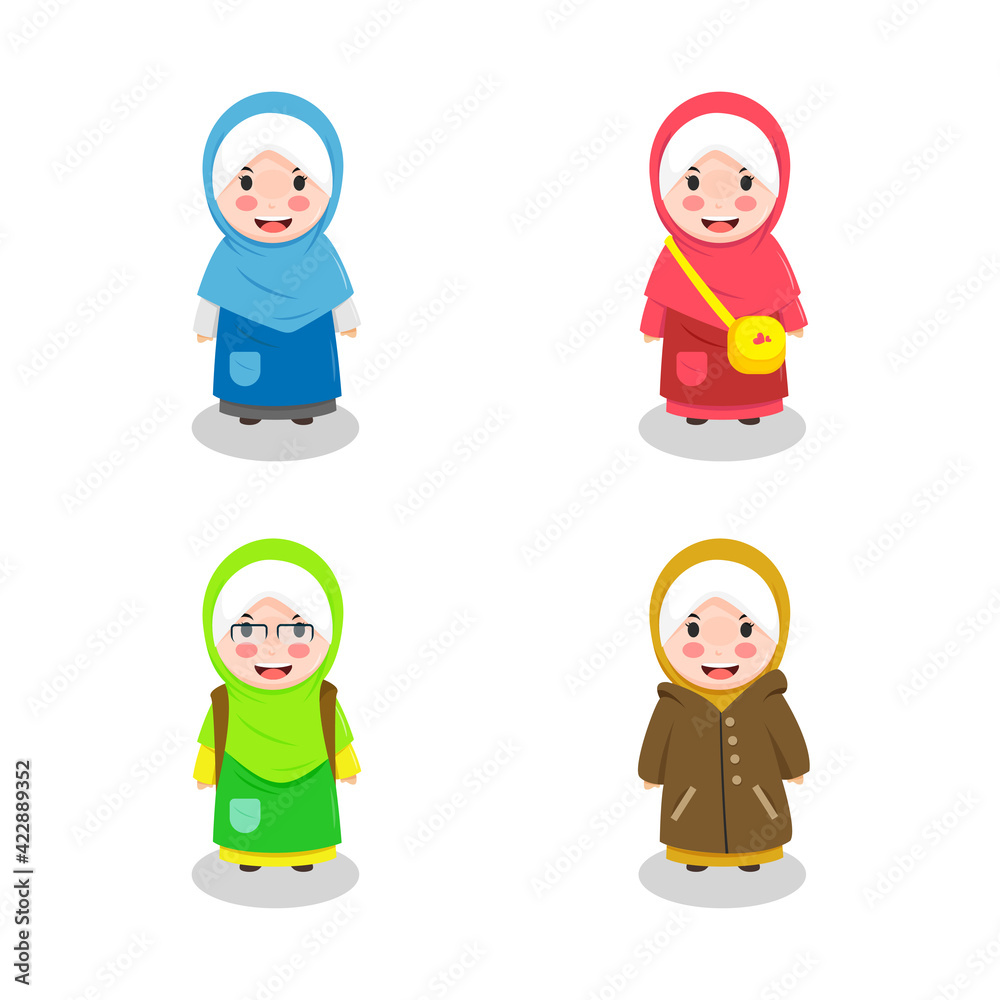 Chibi Hijab Kawai Chibi Hijab Kawai