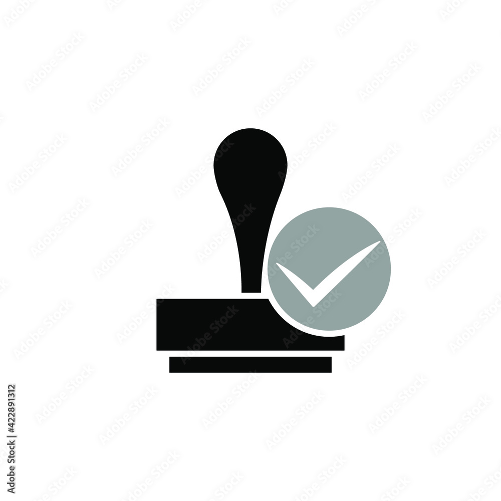 Fototapeta premium Illustration Vector graphic of stamp icon