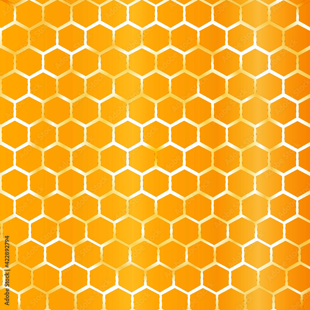Seamless hexagon pattern