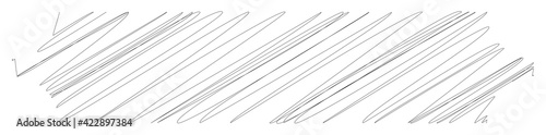 Rectangular banner, plaque, banner shapes with scribble effect