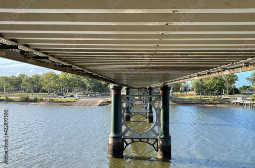 Bundaberg Vanishing Point Underneath the Burnett Bridge photo