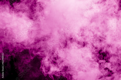 Pink smoke as an abstract background.