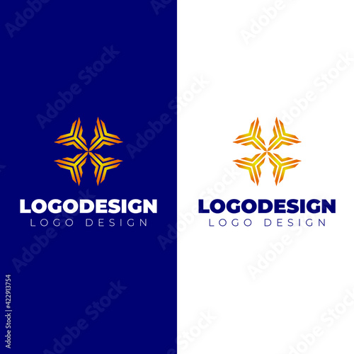 abstract creative logotype vector templatec
