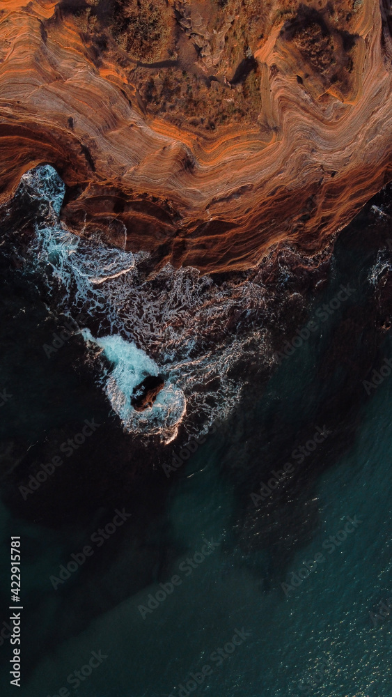 water and rocks