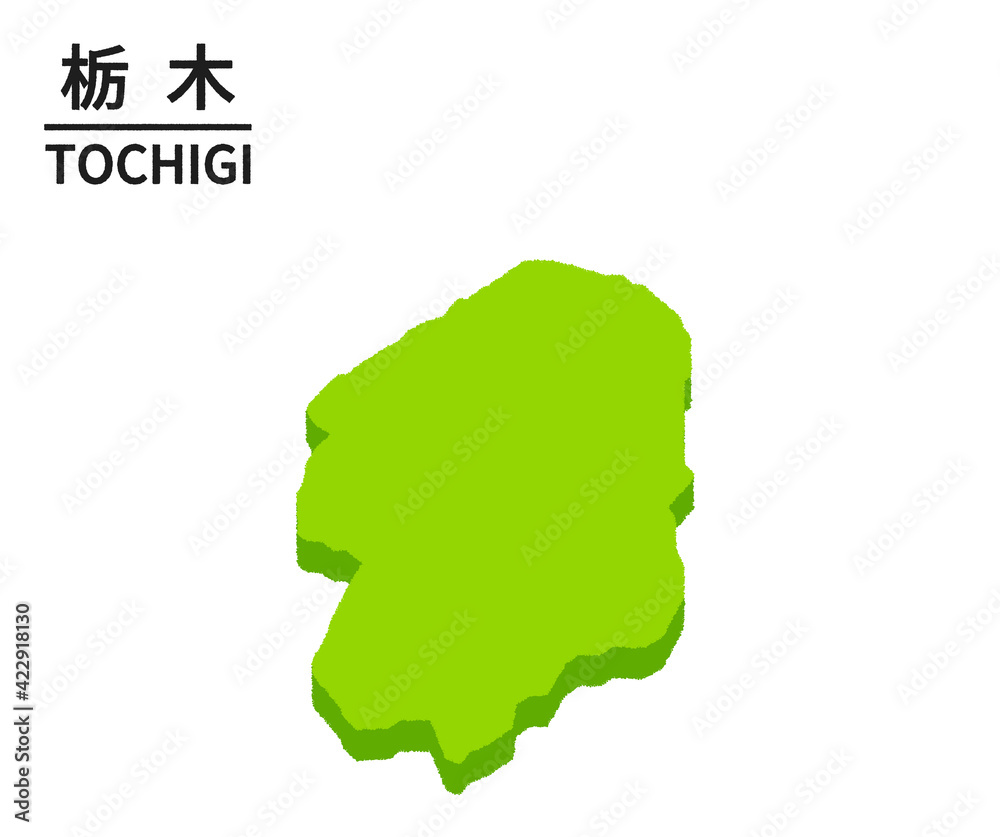 栃木県のイラスト 栃木県のイラスト