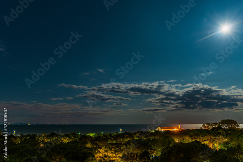 A different look. The pine forest of Lignano Sabbiadoro from above.