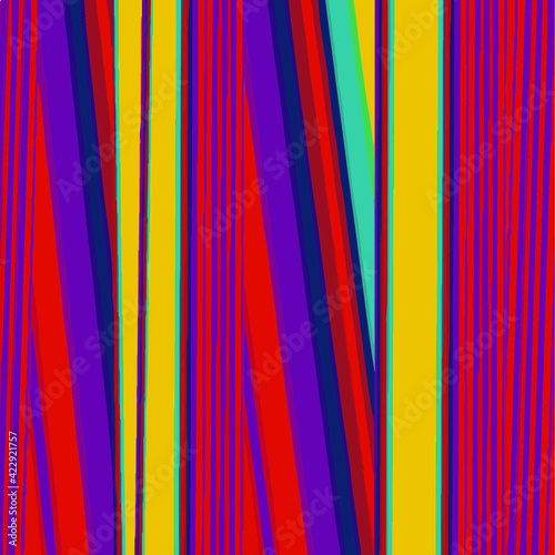  Uneven multicolored stripes. abstract background. 