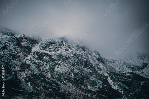 snow covered mountains © Sutanu
