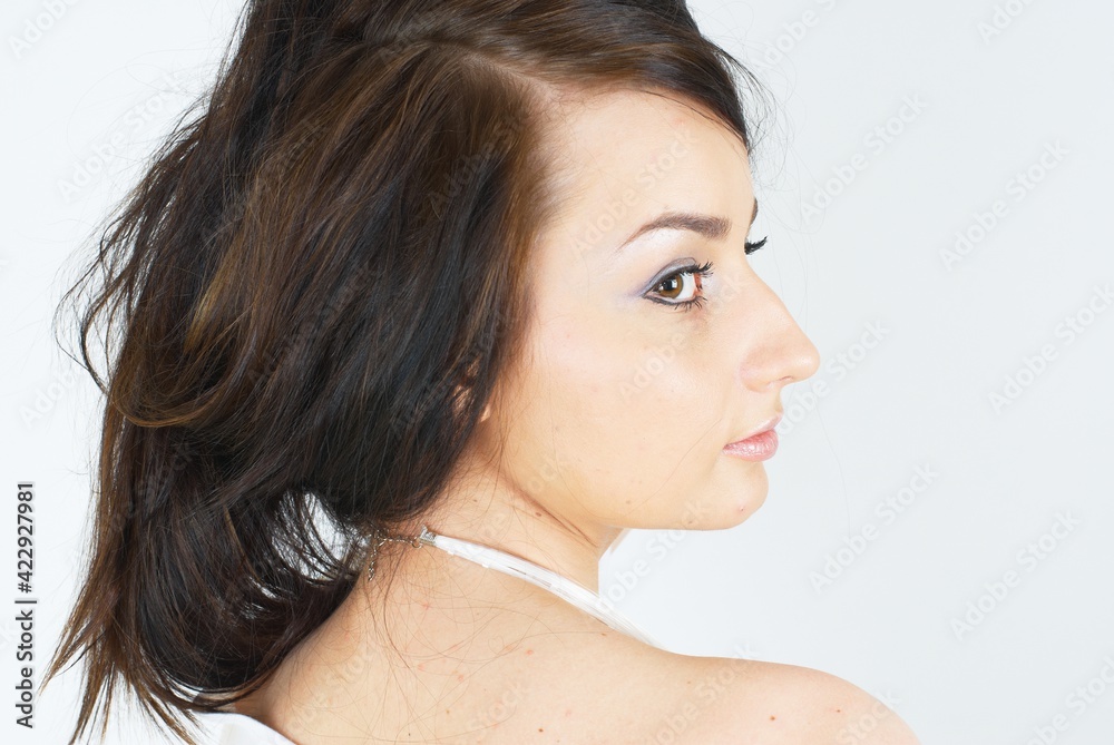 Portrait of beautiful girl