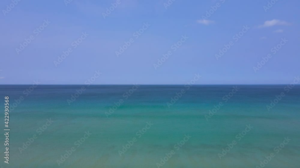 Phuket beach sea sand and sky. Landscape view of beach sea in summer day. Beach space area. At Karon Beach, Phuket, Thailand. On 02 April 2020. 4K UHD. Video Clip. Nature and travel concept. Phuket beach sea sand and sky. Landscape view of beach sea in summer day. Beach space area. At Karon Beach, Phuket, Thailand. On 02 April 2020. 4K UHD. Video Clip. Nature and travel concept.