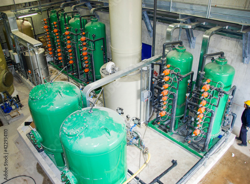 Impianto di demineralizzazione a scambio ionico