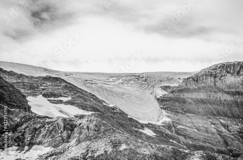 Gletscherzunge oberhalb der Englistenalp im Berner Oberland