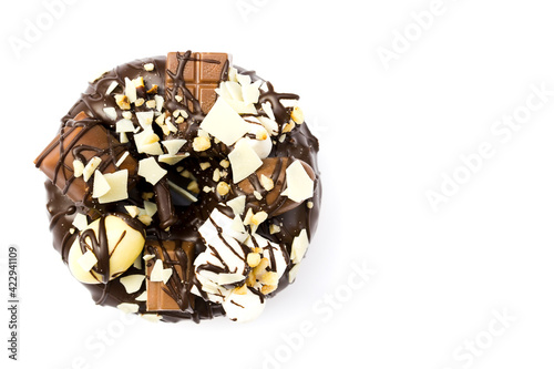 Donuts mit Schokoladen Garnitur