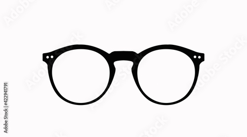 Vector Isolated Illustration of Glasses