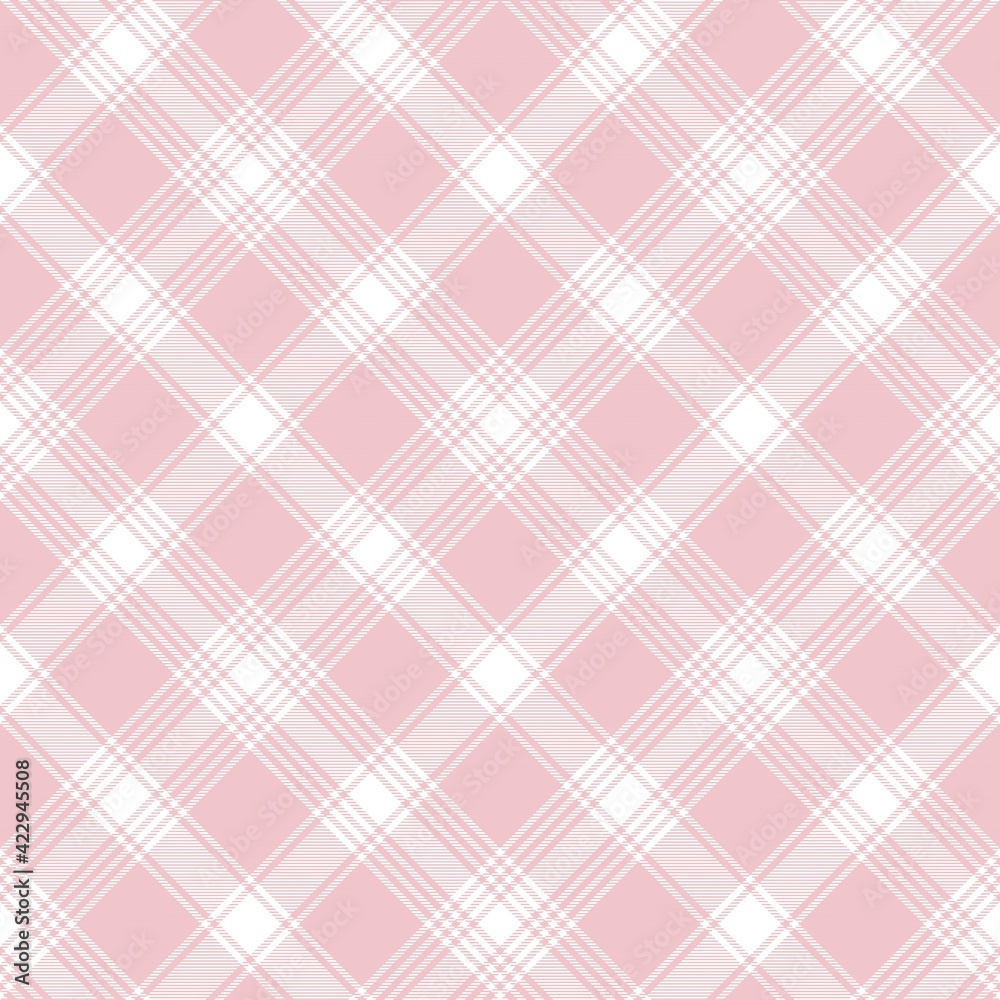 Fototapeta premium Pastel Chevron Plaid Tartan textured Seamless Pattern Design