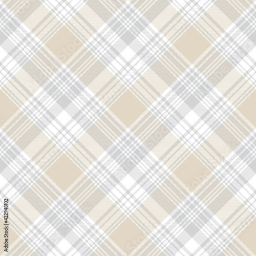 Brown Chevron Plaid Tartan textured Pattern Design