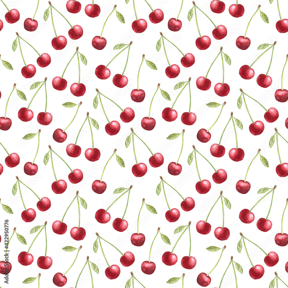 Cherry Seamless Pattern Cherry Seamless Pattern