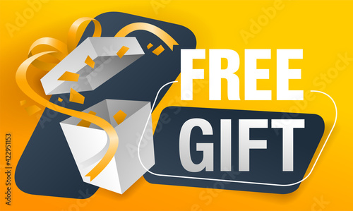 Free gift banner for Special Offers program