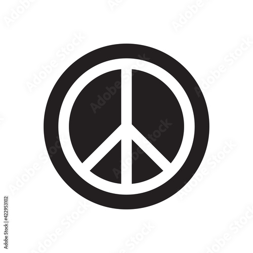 Peace sign - vector
