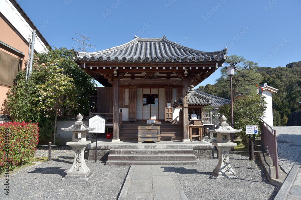 Fototapeta premium 春の清水寺 清水善光寺 京都市