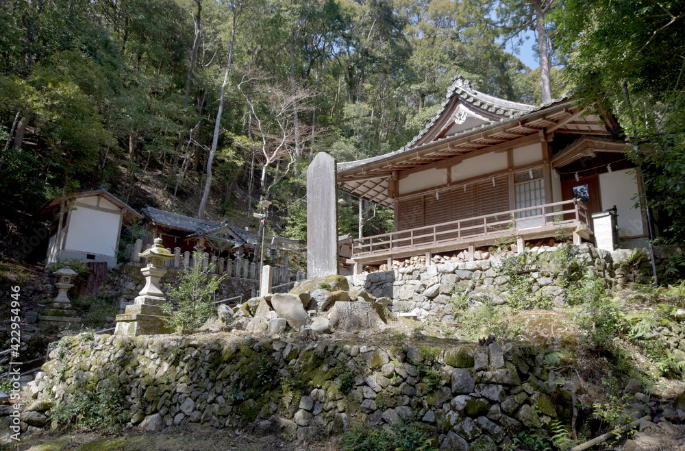 崇道神社　境内　京都市左京区