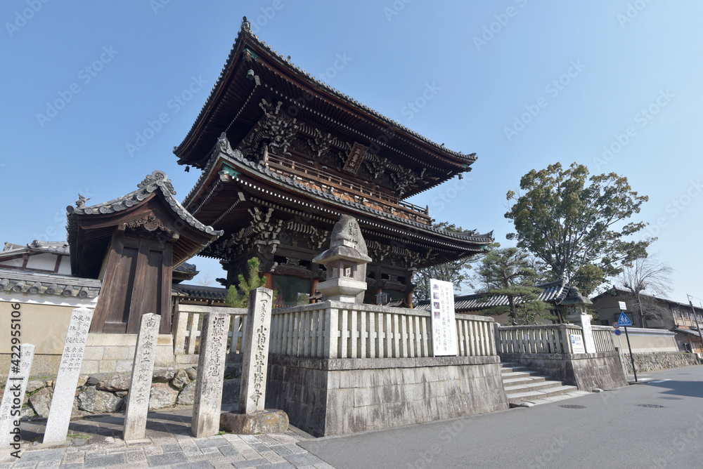 清凉寺　仁王門　京都市嵯峨