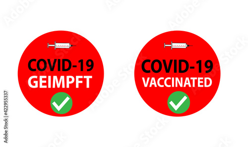 Covid-19 Geimpft